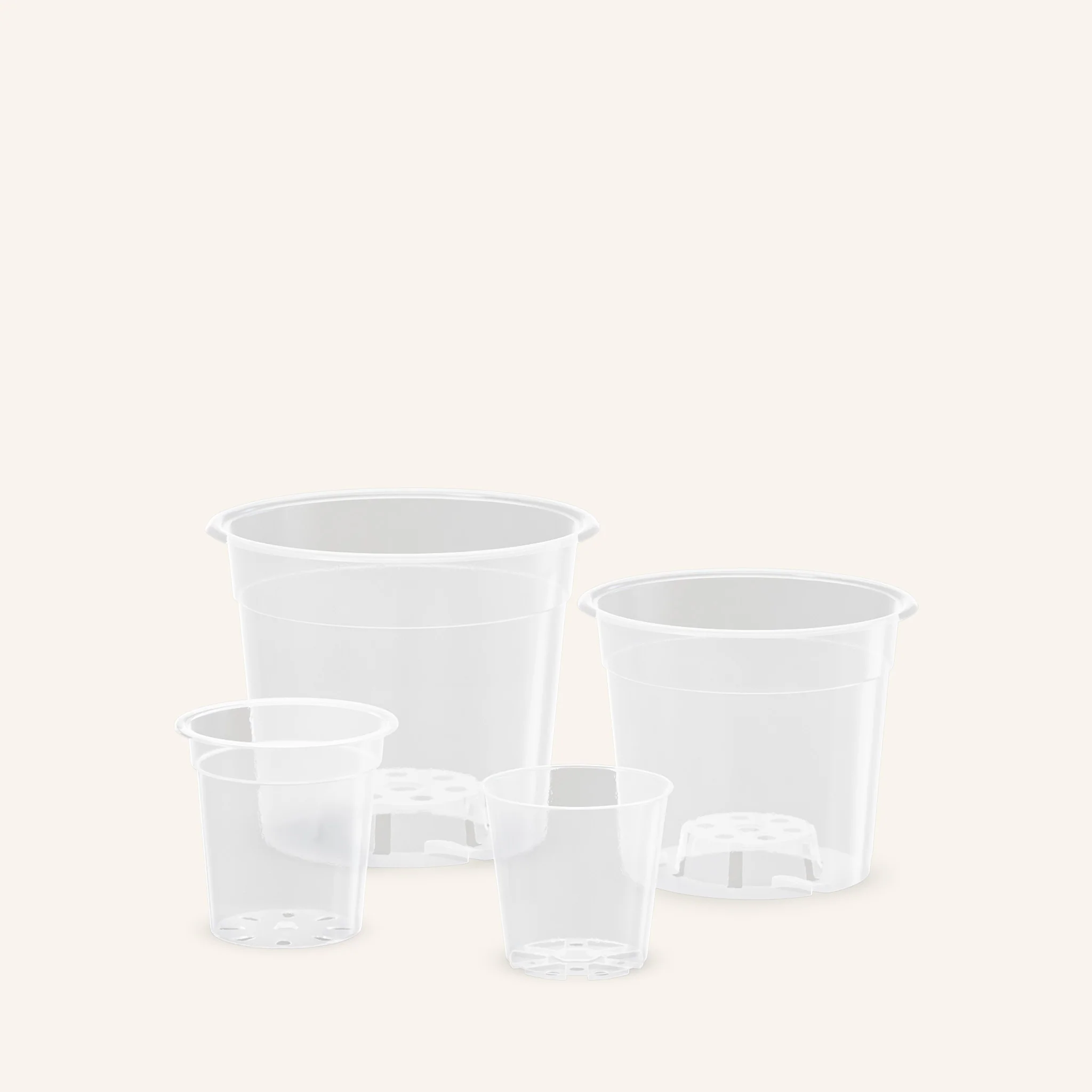 Clear Orchid Plant Pots - Image 4