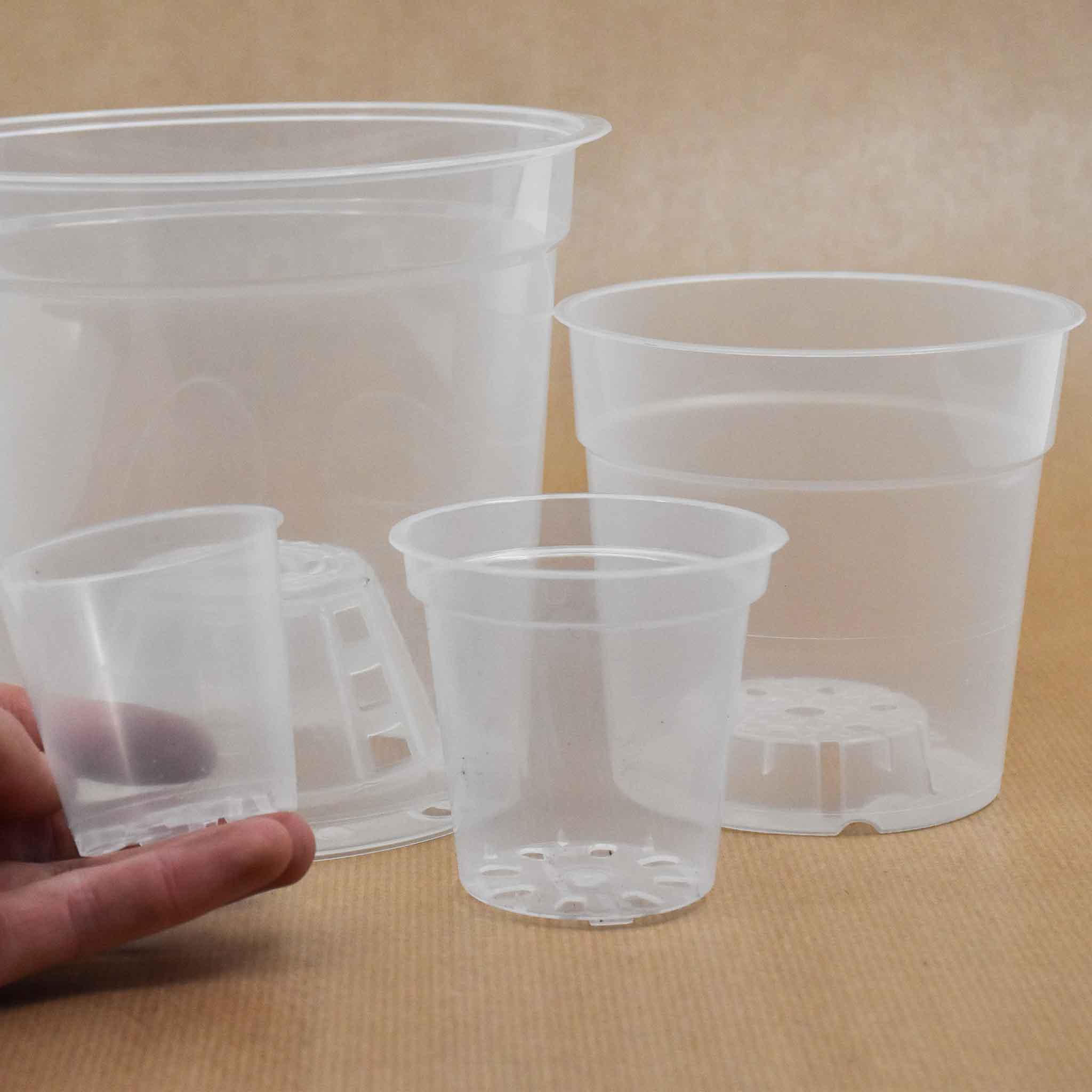 Clear Orchid Plant Pots - Image 6