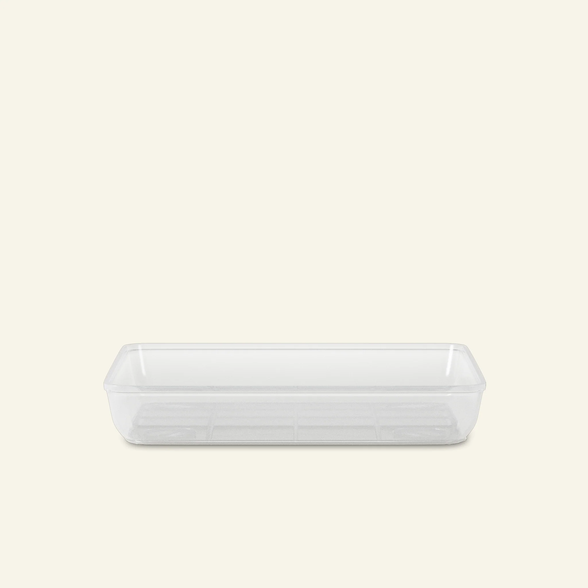 Square Clear Plant Pot Saucer - Image 4
